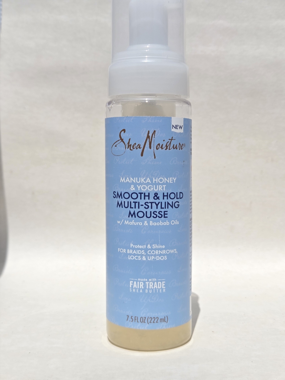 $7 When Bundled with $8+ SheaMoisture Manuka Honey & Yogurt Styling Mousse